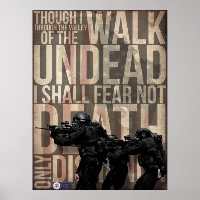 Wandern mit Zombies Poster (Vorne)