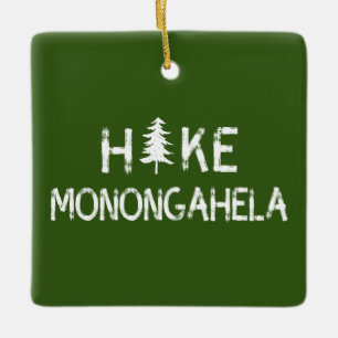 Wandern Monongahela West Virginia Tree Keramikornament