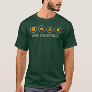 Wandern Monterey Kalifornien T-Shirt