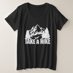 Wandern, Mountainbiken, Klettern Große Größe T-Shirt