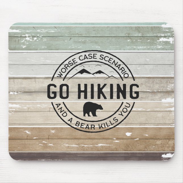 Wandern Mousepad (Vorne)