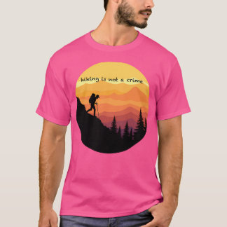 Wandern Natur Vintage Berg Camping Aktiv T-Shirt