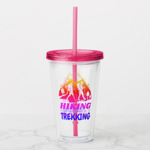 Wandern oder Trekking Acryltrinkbecher