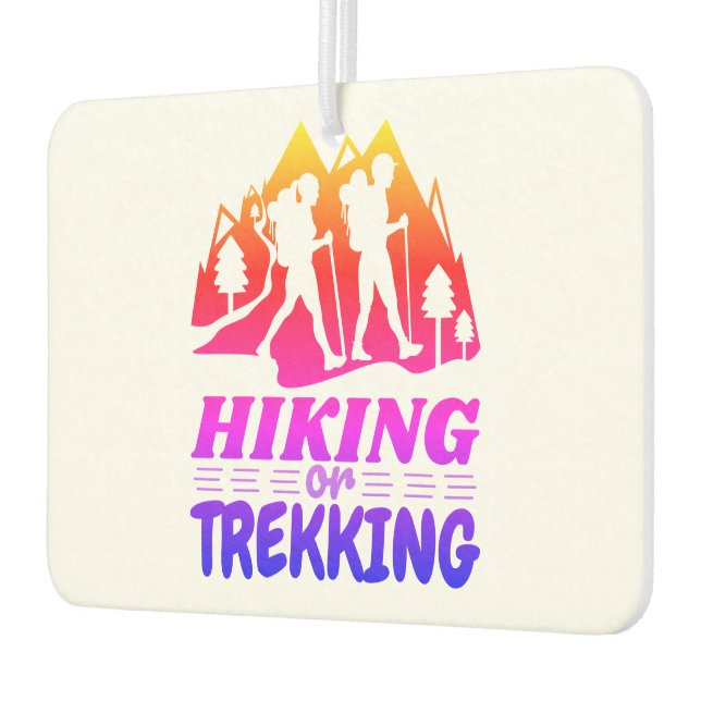 Wandern oder Trekking Autolufterfrischer (Links)