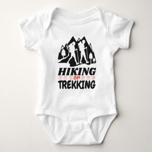 Wandern oder Trekking Baby Strampler