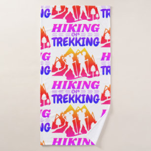 Wandern oder Trekking Badehandtuch