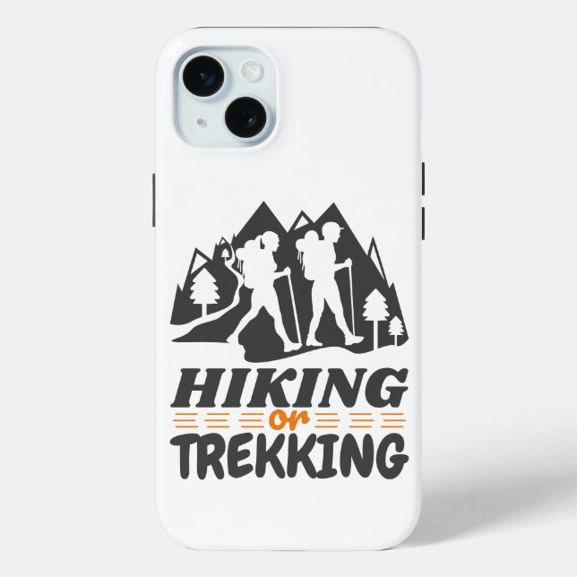 Wandern oder Trekking Case-Mate iPhone Hülle (Rückseite)