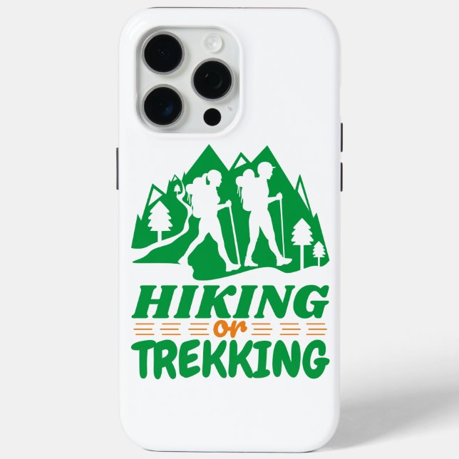 Wandern oder Trekking Case-Mate iPhone Hülle (Rückseite)