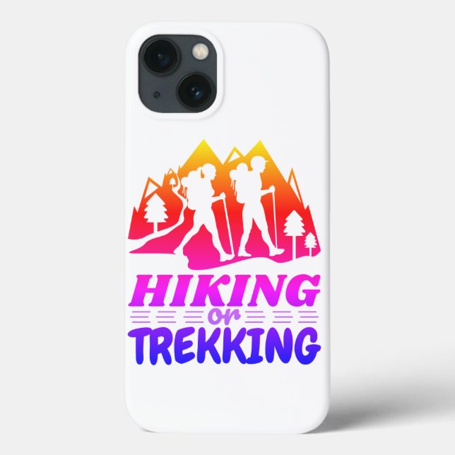 Wandern oder Trekking Case-Mate iPhone Hülle (Rückseite)