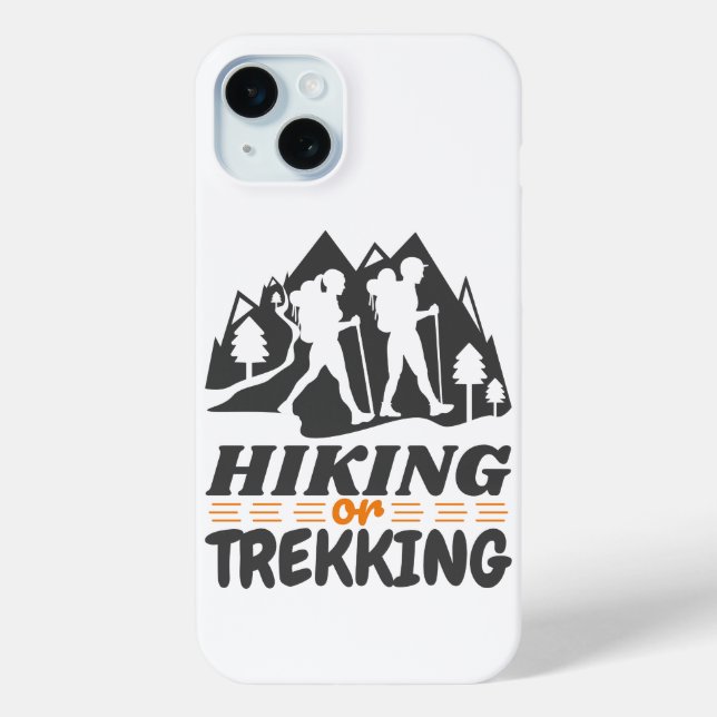 Wandern oder Trekking Case-Mate iPhone Hülle (Rückseite)