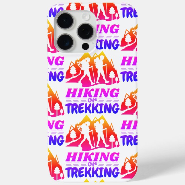 Wandern oder Trekking Case-Mate iPhone Hülle (Rückseite)