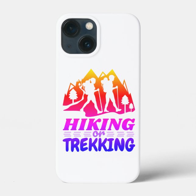 Wandern oder Trekking Case-Mate iPhone Hülle (Rückseite)