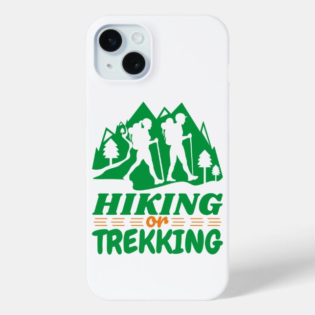 Wandern oder Trekking Case-Mate iPhone Hülle (Rückseite)