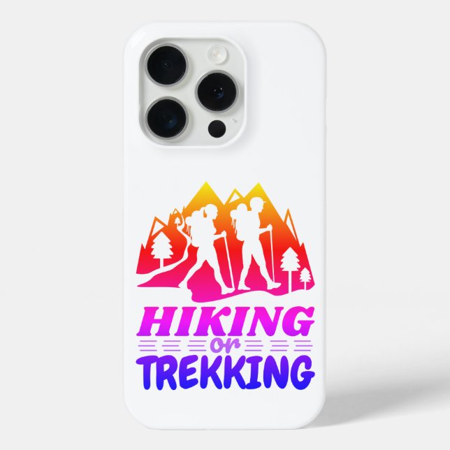 Wandern oder Trekking Case-Mate iPhone Hülle (Rückseite)
