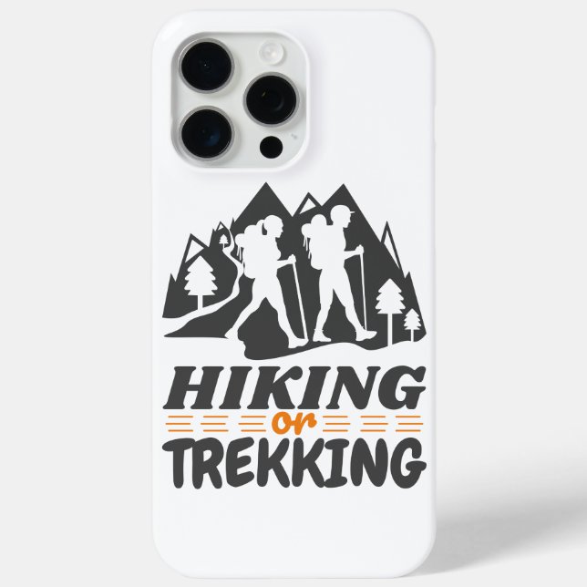 Wandern oder Trekking Case-Mate iPhone Hülle (Rückseite)