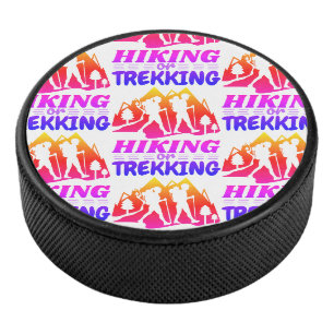 Wandern oder Trekking Eishockey Puck