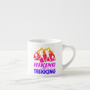 Wandern oder Trekking Espressotasse