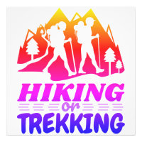 Wandern oder Trekking