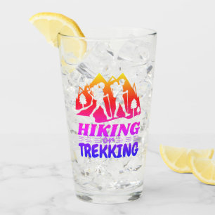 Wandern oder Trekking Glas