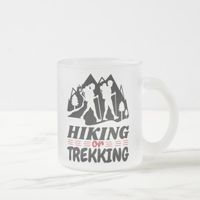 Wandern oder Trekking Mattglastasse (Rechts)
