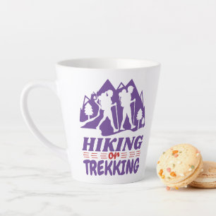 Wandern oder Trekking Milchtasse
