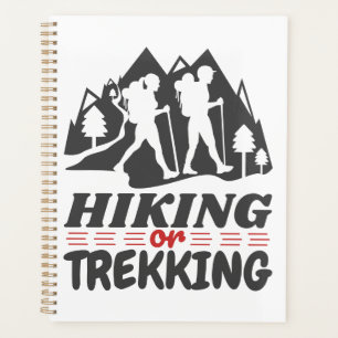 Wandern oder Trekking Planer
