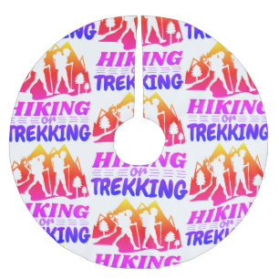 Wandern oder Trekking Polyester Weihnachtsbaumdecke