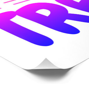 Wandern oder Trekking Poster