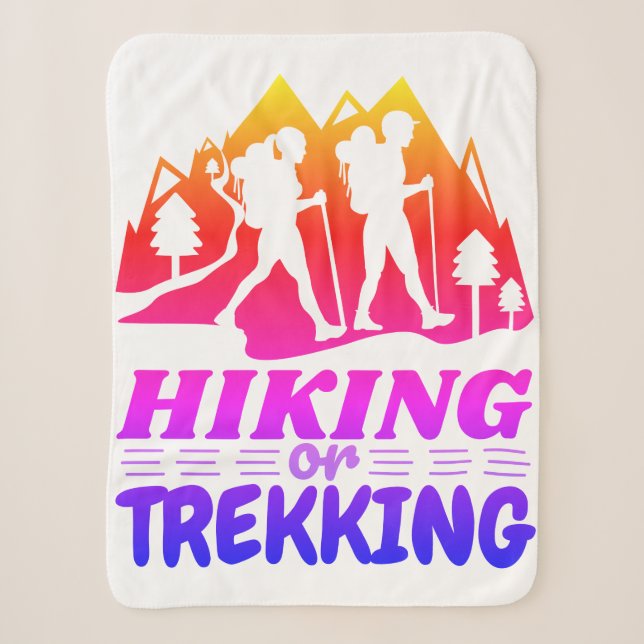 Wandern oder Trekking Sherpadecke (Vorderseite)