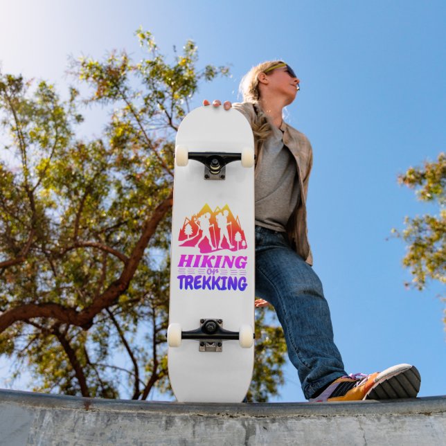 Wandern oder Trekking Skateboard (Außen 1)