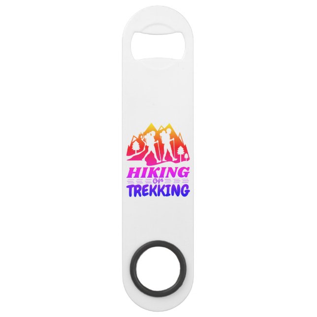 Wandern oder Trekking Speed Flaschenöffner (Vorderseite)