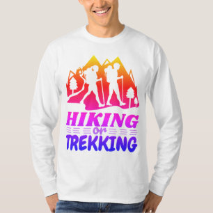 Wandern oder Trekking T-Shirt