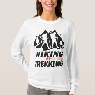 Wandern oder Trekking T-Shirt