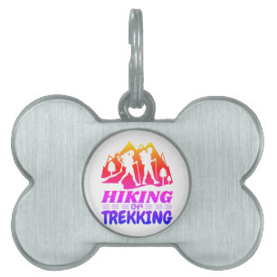 Wandern oder Trekking Tiermarke