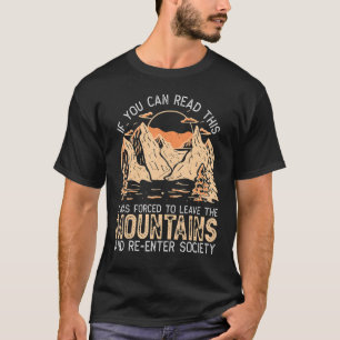 Wandern Outdoor Camper Wanderung Natur Berg Wander T-Shirt