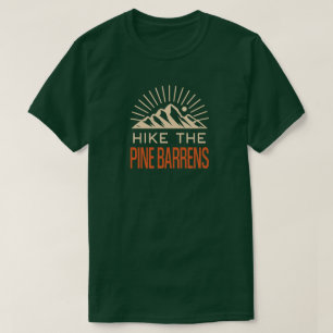 Wandern Pine Barrens New Jersey Sunburst T-Shirt