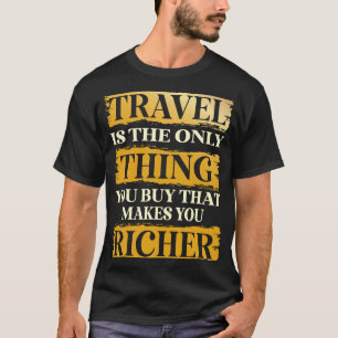 Wandern Ruckpacken Bergsteigen Camping Trekking T-Shirt