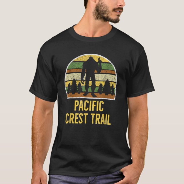 Wandern Sasquatch T-Shirt (Vorderseite)