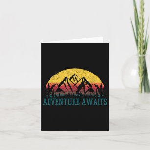 Wandern Shirt Vintage Außengebirge Naturcampingpla Karte
