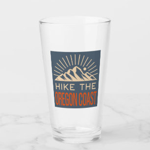 Wandern Sie auf dem Oregon-Küstenweg Sunburst Glas