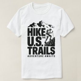 Wandern Sie das Mountain Adventure in den USA Grap T-Shirt