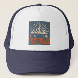 Wandern Sie die Presidential Range New Hampshire S Truckerkappe