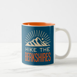 Wandern Sie durch die Berkshires Massachusetts Sun Zweifarbige Tasse