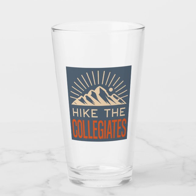 Wandern Sie durch die Collegiate Mountains Sunburs Glas (Vorderseite)