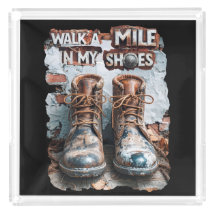Wandern Sie eine Meile in meinen Schuhen - Inspira