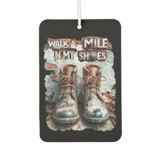 Wandern Sie eine Meile in meinen Schuhen - Inspira Autolufterfrischer