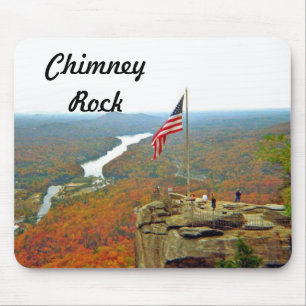 Wandern Sie hinauf zum Chimney Rock Mousepad