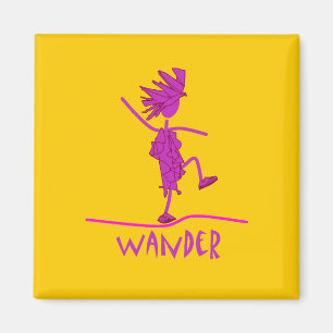 Wandern Sie! Magnet
