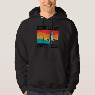Wandern Sie mehr, sorgen Sie sich weniger Pyrenean Hoodie