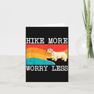 Wandern Sie mehr, sorgen Sie sich weniger Sealyham Karte